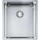 Fregadero tripe instalacion FRANKE. BXX 210-36 FREG. BOX. 127.0381.327. Una cubeta. Inoxidable. acabado acero. Para mueble de 45